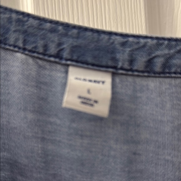 Old Navy Women's Blue Romper - Picture 2 of 4